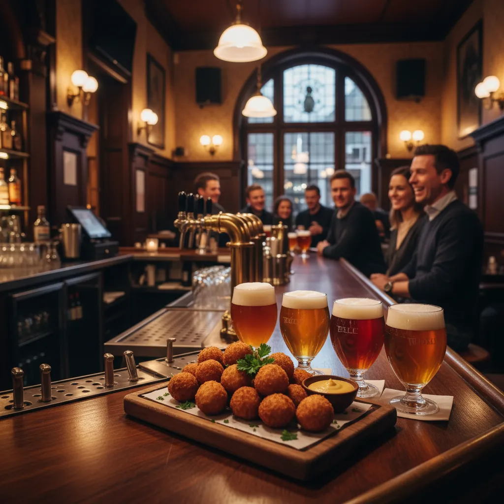 Borrelen en snacks op het terras of binnen bij De Heeren van Montfoort